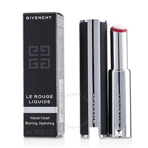 Givenchy Corail Popeline (205) Le Rouge Liquide Review